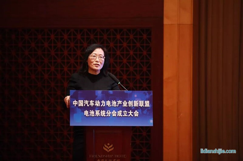 中國汽車工業協會副秘書長、創新聯盟秘書長許艷華女士發表致 中國汽車工業協會副秘書長、創新聯盟秘書長許艷華女士發表致
