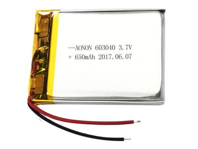 金凱能電池 603040-650mAh早教機故事機鋰電池