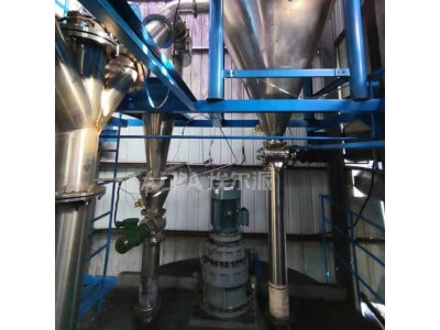 埃爾派錳酸鋰電池正極材料研磨設備 傳統(tǒng)ACM+臥式分級機搭配