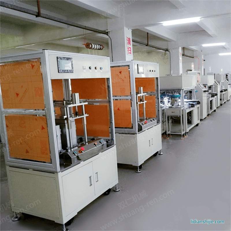 雙仁機械鋁殼鋼殼自動貼膜機